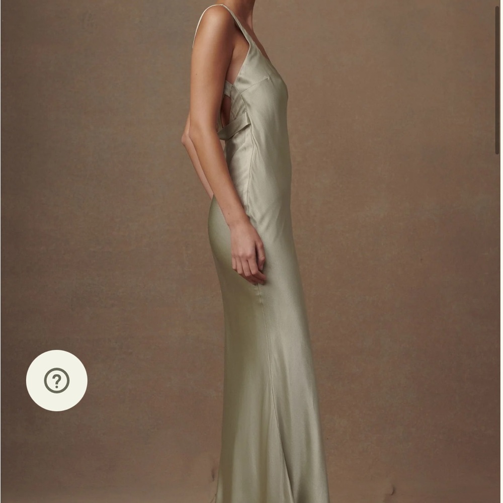 Meshki satin maxi dress - Picture 3 of 5